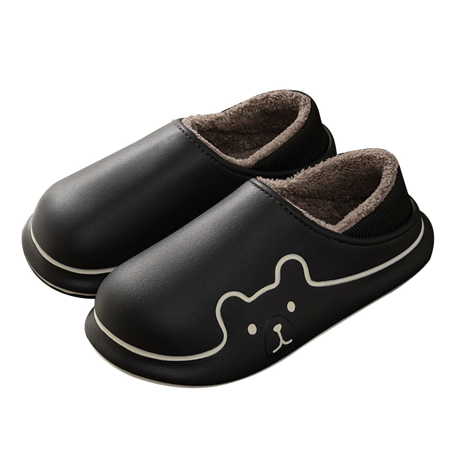 HOOUDO Zapatillas Casa Barefoot,Anti-Frio Suave Antideslizante Chinelos Homem Comodo y Ligero Zapatillas Hombre Casa de Memoria Espuma