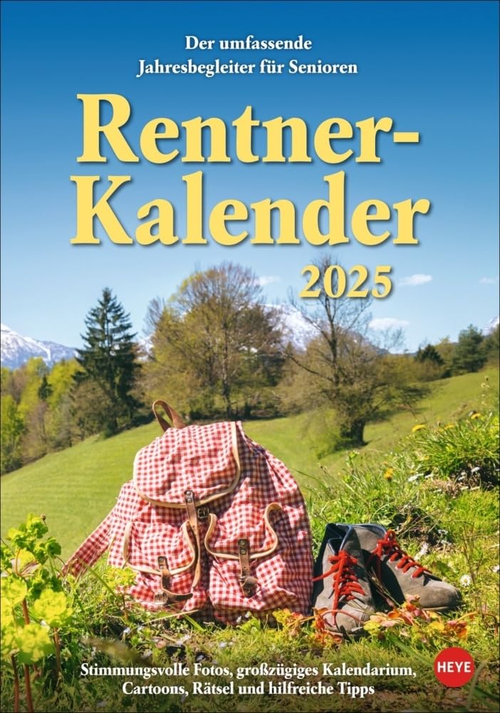  Amazon.com: Retirement Calendar 2025: The Funny Calendar for Seniors Bildidee 