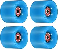 PATIKIL Rodas Longboard com rolamentos ABEC-9, rodas de rua para skates Cruiser substituição de roda 80A