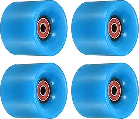 PATIKIL Rodas Longboard com rolamentos ABEC-9, rodas de rua para skates Cruiser substituição de roda 80A