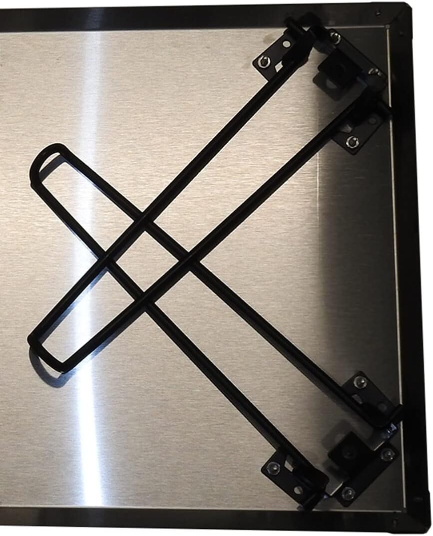 Heat Warden Rectangle Fire Pit Heat Deflector in Stainless Steel