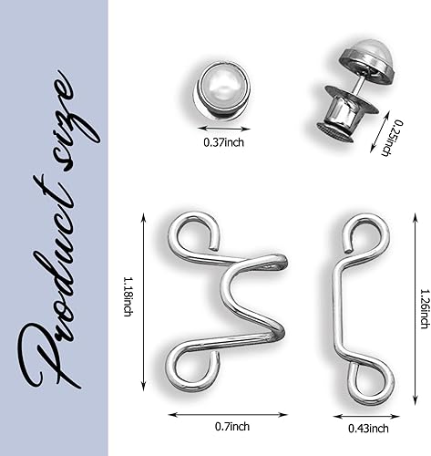 Miniatura 5 de Pines de botón de mezclilla, botón de jean ajustable, pin de botón de jean desmontable, no requiere costura, ajuste perfecto botón de jean