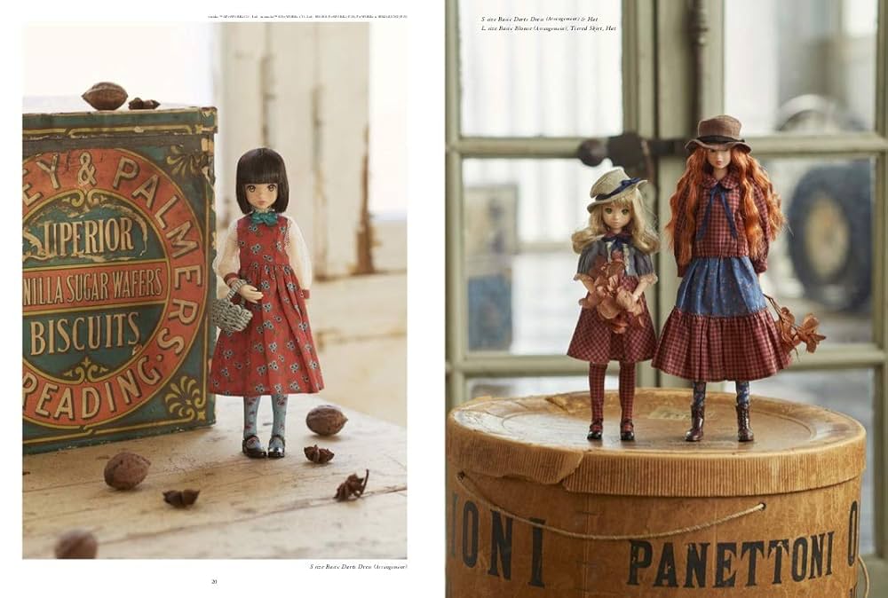 doll sewing book 「HANON -arrangement-」 | 藤井里美 |本