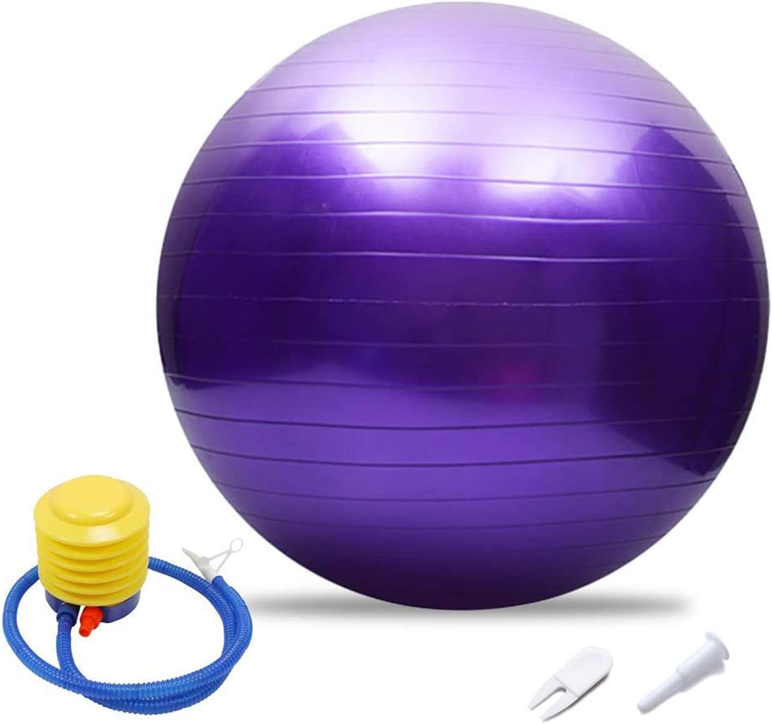 Exercise Ball Yoga Pilates Ball, 45-95cm Balance, Stability, Training Physical Therapy Birthing Ball for Yoga, Anti-Burst Gym Ball, for Gym, Home Gift Air Pump