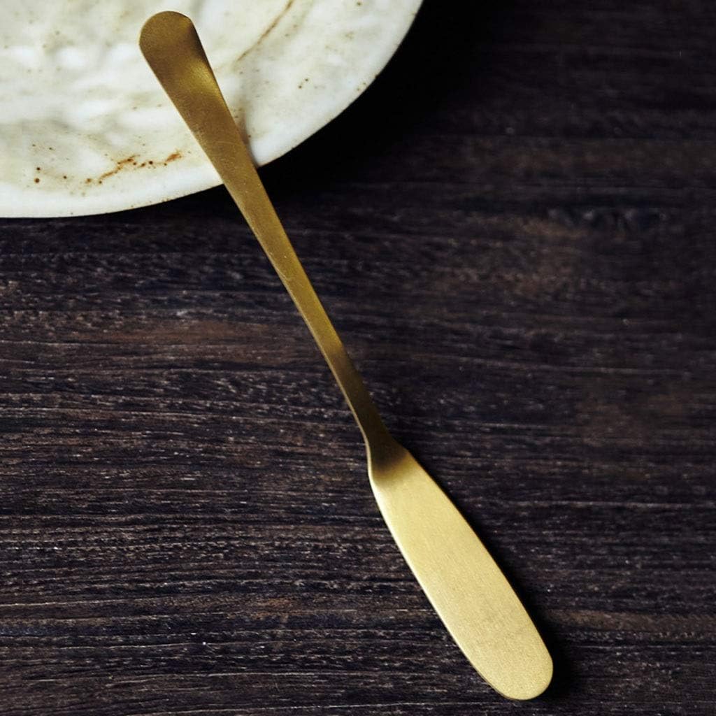 Spoon Table Spoons Five-Piece Retro Strawberry Jam Spoon Long Handle Ice Tea Ice Cream Spoon Watermelon Fruit Scraping Spoon Dessert Specialty Spoon for Home, Kitchen Or Restaurant