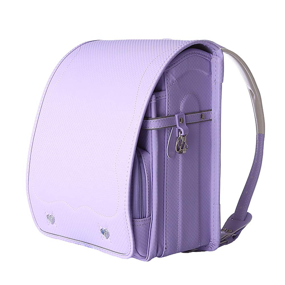Ransel Randoseru automatic Lock Japanese school bags for girls boys PU Leather