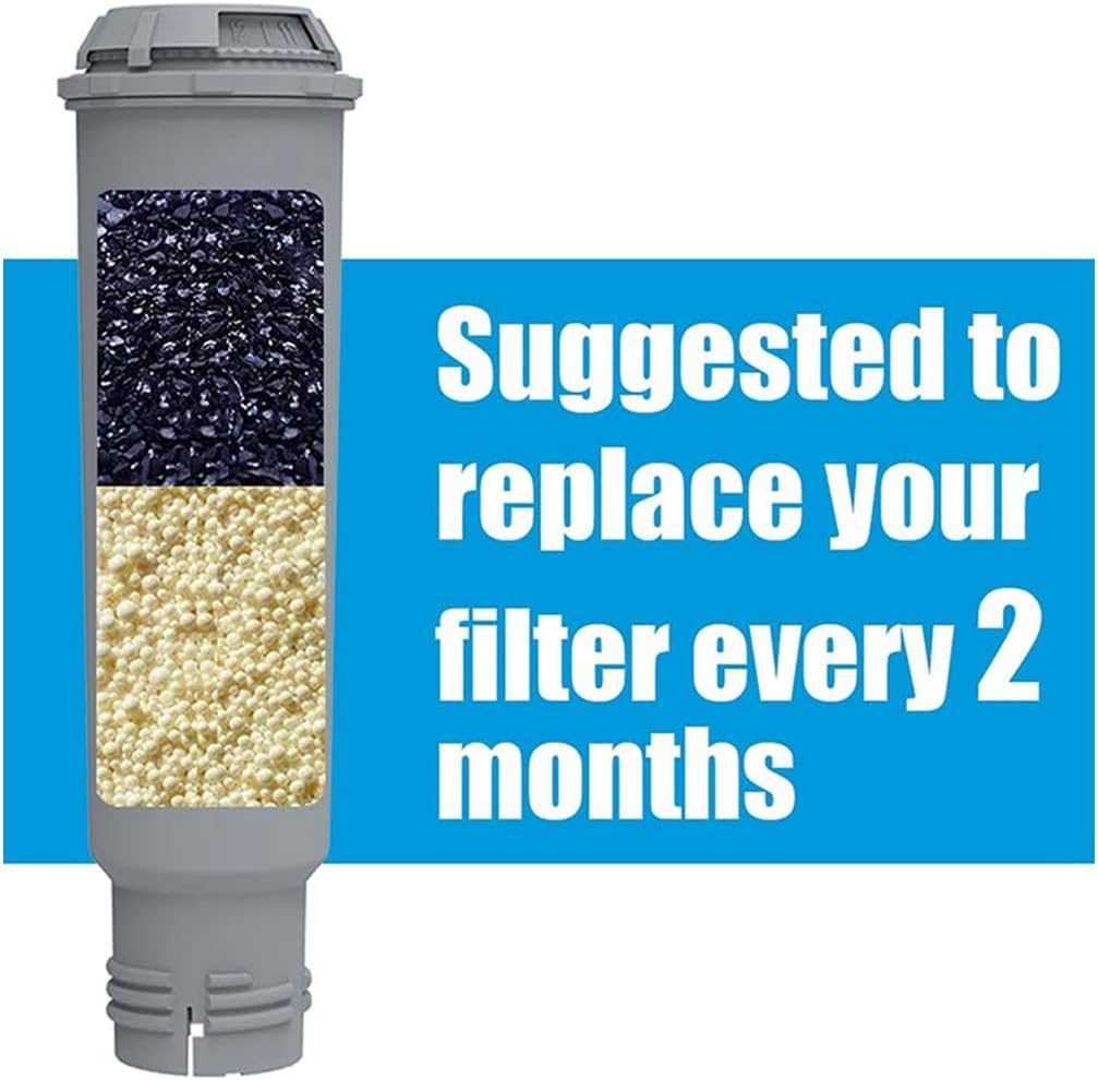1Pcs Espresso Machine Water Filter Fits for Krups Claris F088 Aqua Filter System, for Siemens, Nivona, Gaggenau, AEG, Neff
