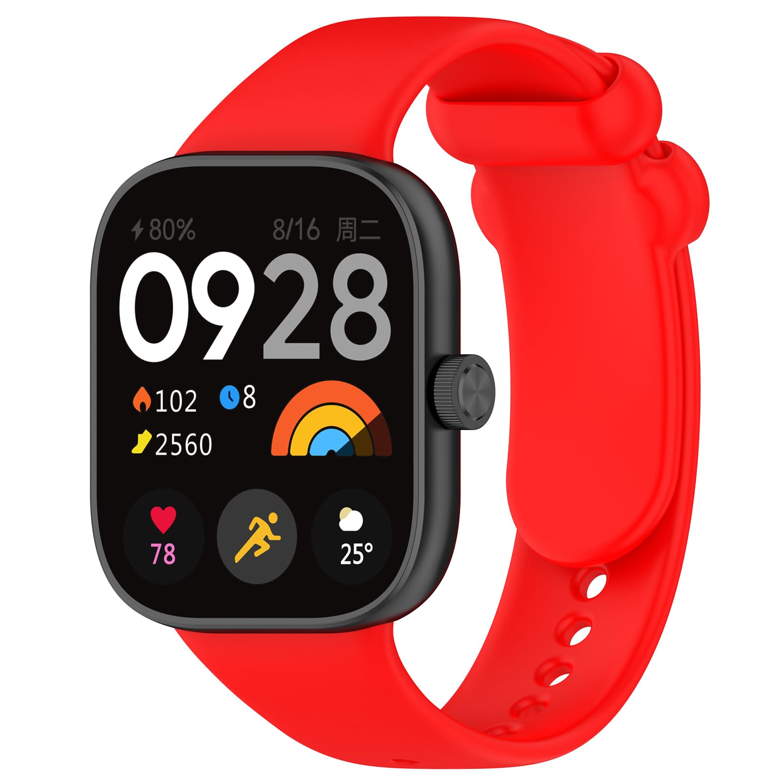 Senter Quick Release Soft Rubber Replacement band for Redmi Watch 4 Smart Watch