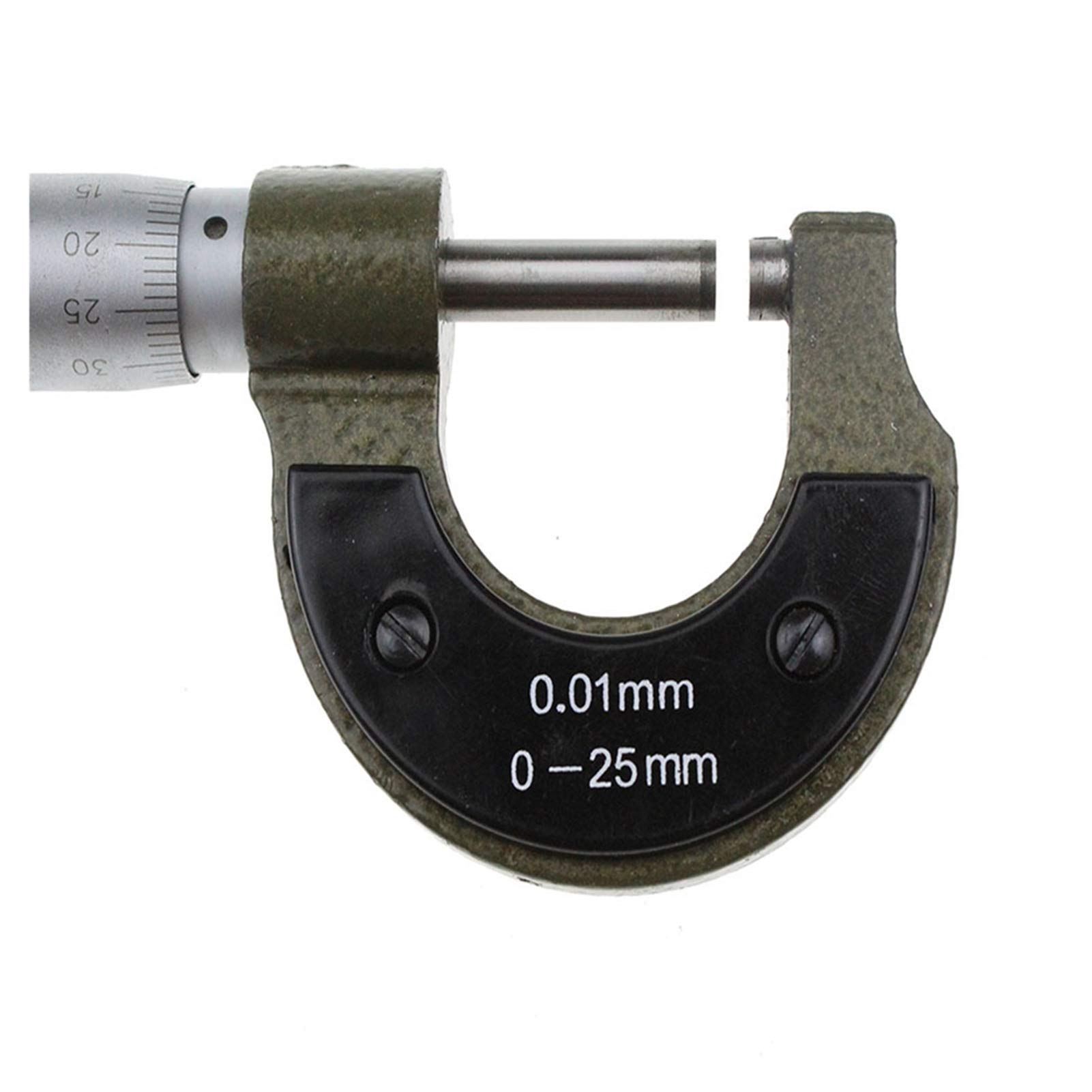 Micrometro Esterno 0-25mm Precisione 0.01mm In Acciaio Inox Con Chiave