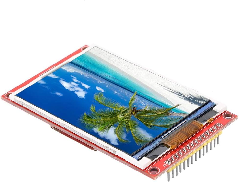 Walfront 3.2 inch 240x320 LCD Display Module, 65K Color, SPI Interface, Touch Function (Optional), SD Card Slot, ARM Driver, 2021 Model