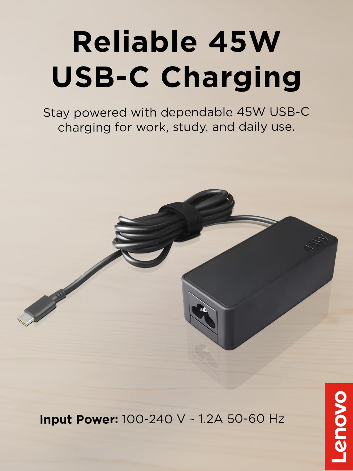 Amazon.com: Lenovo 45W USB-C Power Adapter for Lenovo Yoga C630