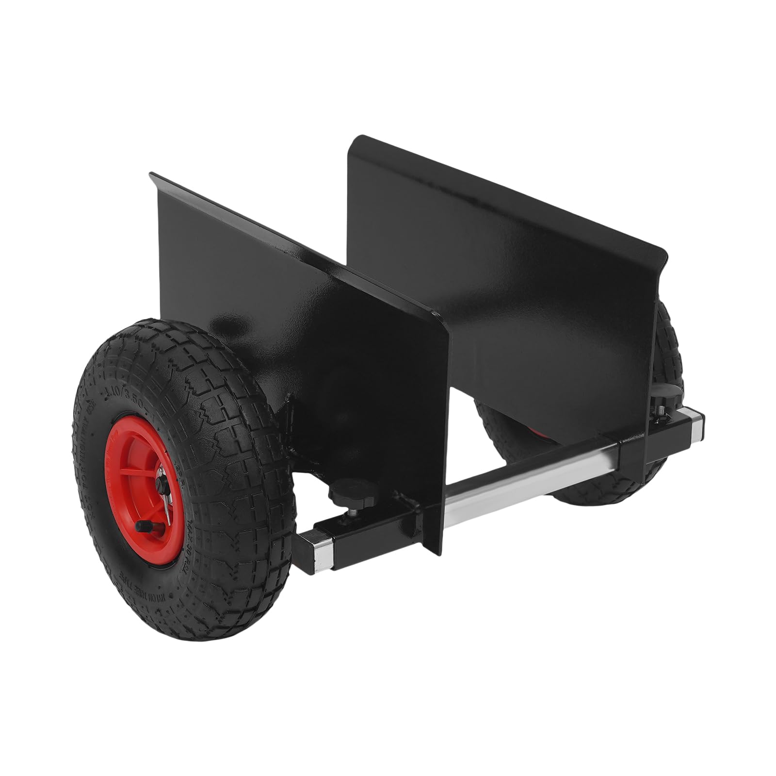Carrello a pannello resistente, capacità 259,9 kg, con ruote pneumatiche da 25,4 cm, pannello per porta regolabile, carrello con ruote, carrello per cartongesso, materiale per lastre per tutti
