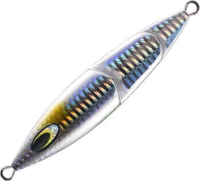 Bassrock Vertical Jigs Luminous Slow Jigging Lure for Saltwater Freshwater Fishing one Piece