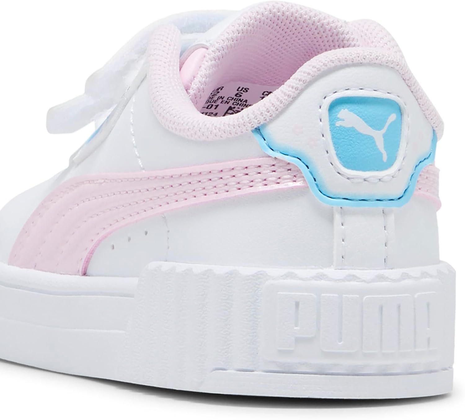 Puma Baby-Girls Carina 3.0 Hook and Loop Shoes