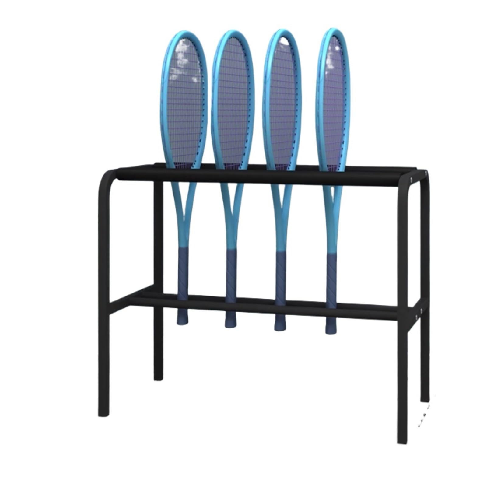 Heavy Du Metal Racchetta da tennis Sto Rack autoportante nizer espositore per ideale per casa e palestra, soluzione salvaspazio