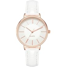 NUOVO Women Watches Ladies Leather Strap Watch Elegant Analogue Quartz Watches Classic Women's Watch
