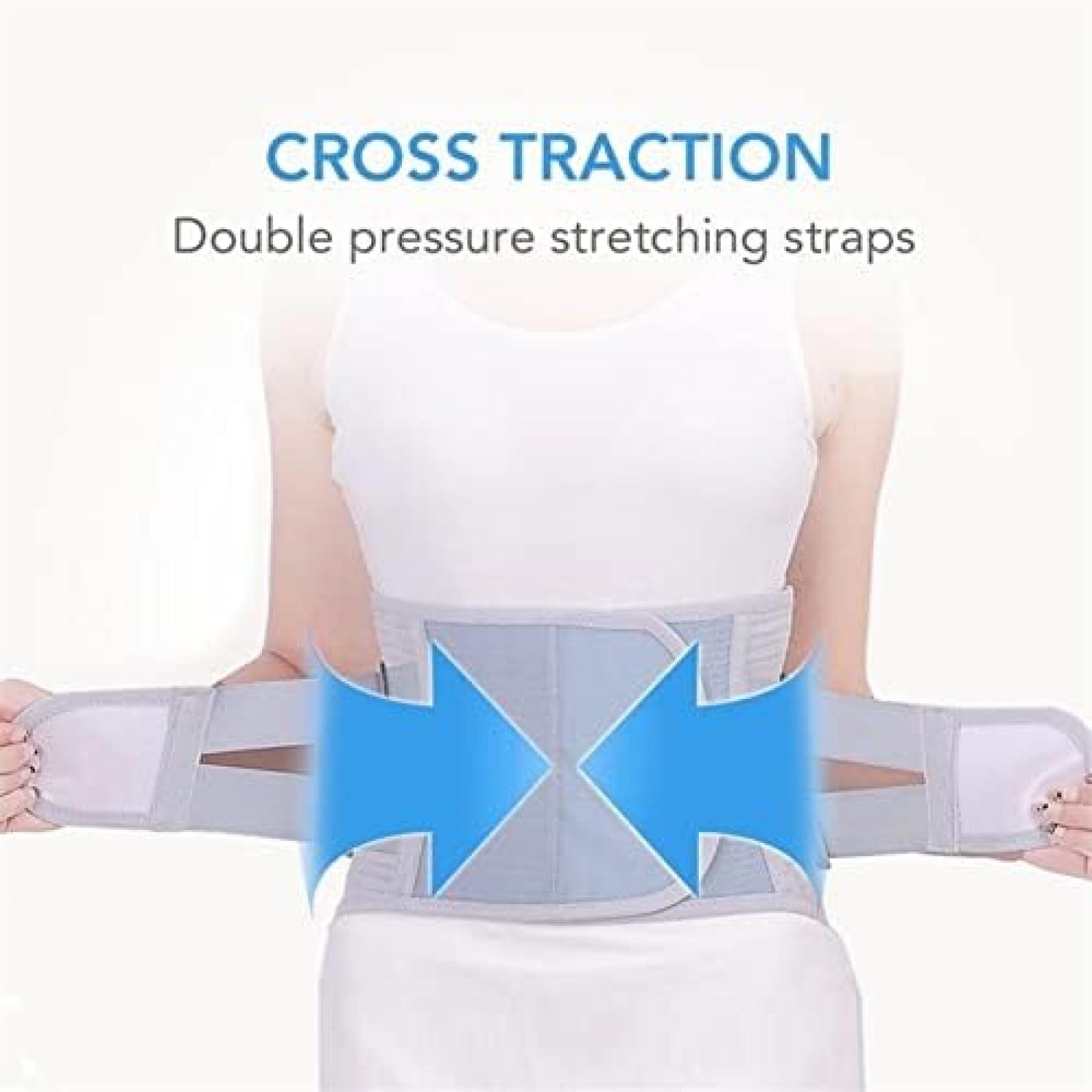 Banda Lumbar Postural Ortopédica, Cinturón De Soporte Lumbar Elástico Para Uso Médico Y Deportivo, Alivio Del Dolor, Ciática Y Mantener Delgado, Banda De Espalda Terapéutica Para Hombres Y Mujeres
