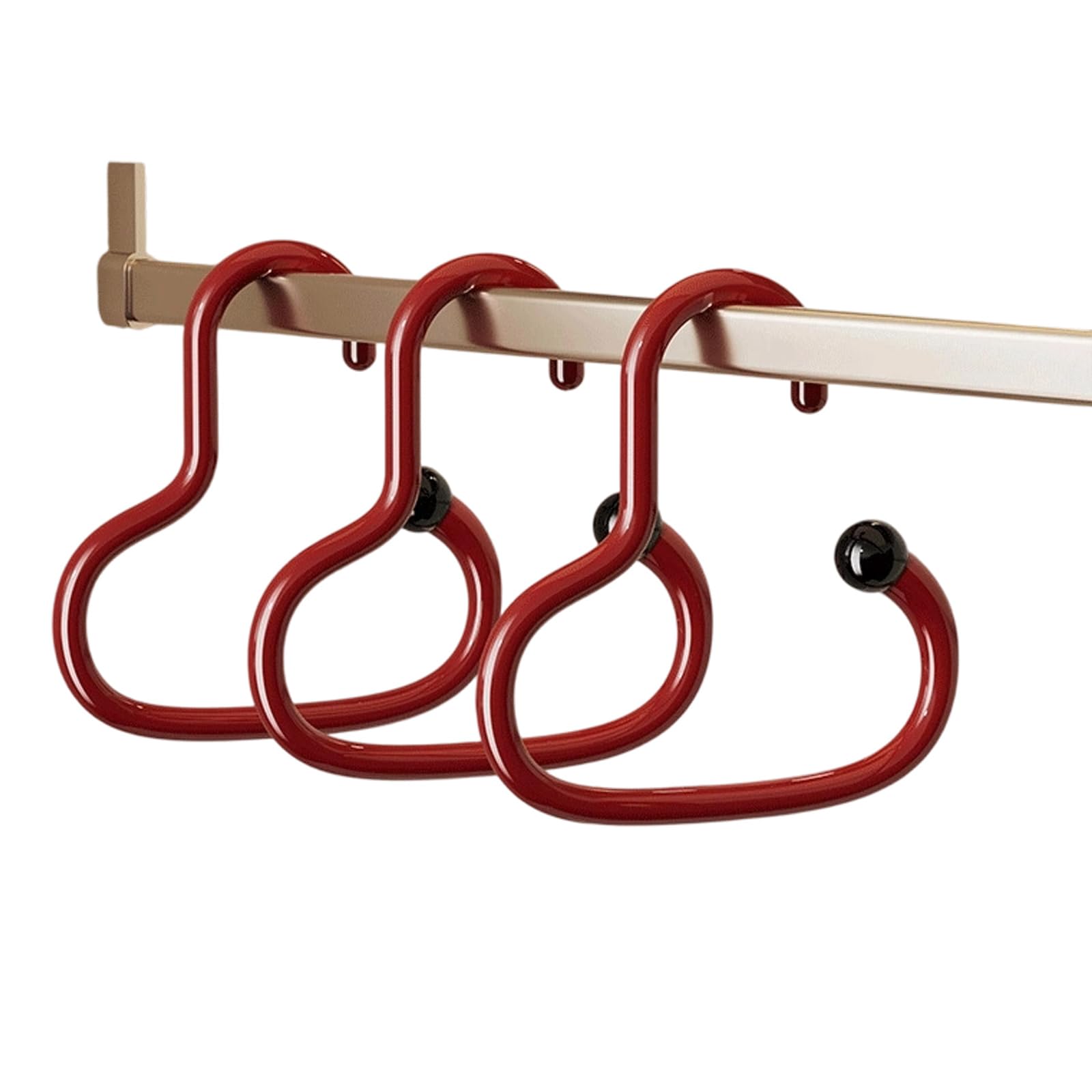 Tsophreniq Space Saving Multipurpose ABS Wall Mount Hanger with Anti Slip Design Holds Scarves Cap Accessories Anti Slip Round Wall Hook