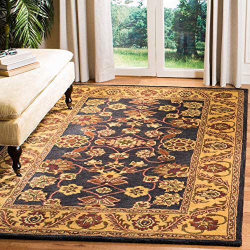 Safavieh Golden Jaipur Collection 4' X 6' Green / Rust Gj250A Handmade Traditional Premium Wool Area Rug #TOP3