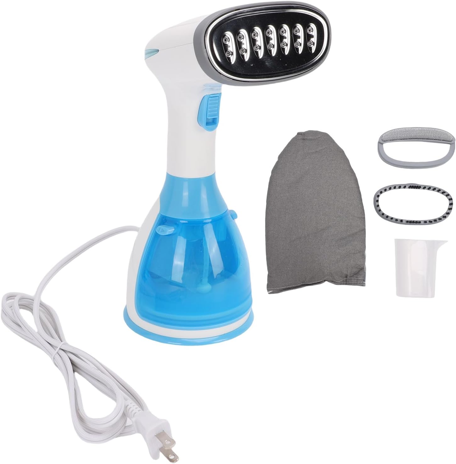 Diydeg Handheld Steam Iron, 1100W Portable Fabric Wrinkles Remover with 280ml Detachable Water Tank and Stainless Steel Nozzle, for Home Travel Business Trip (US Plug)