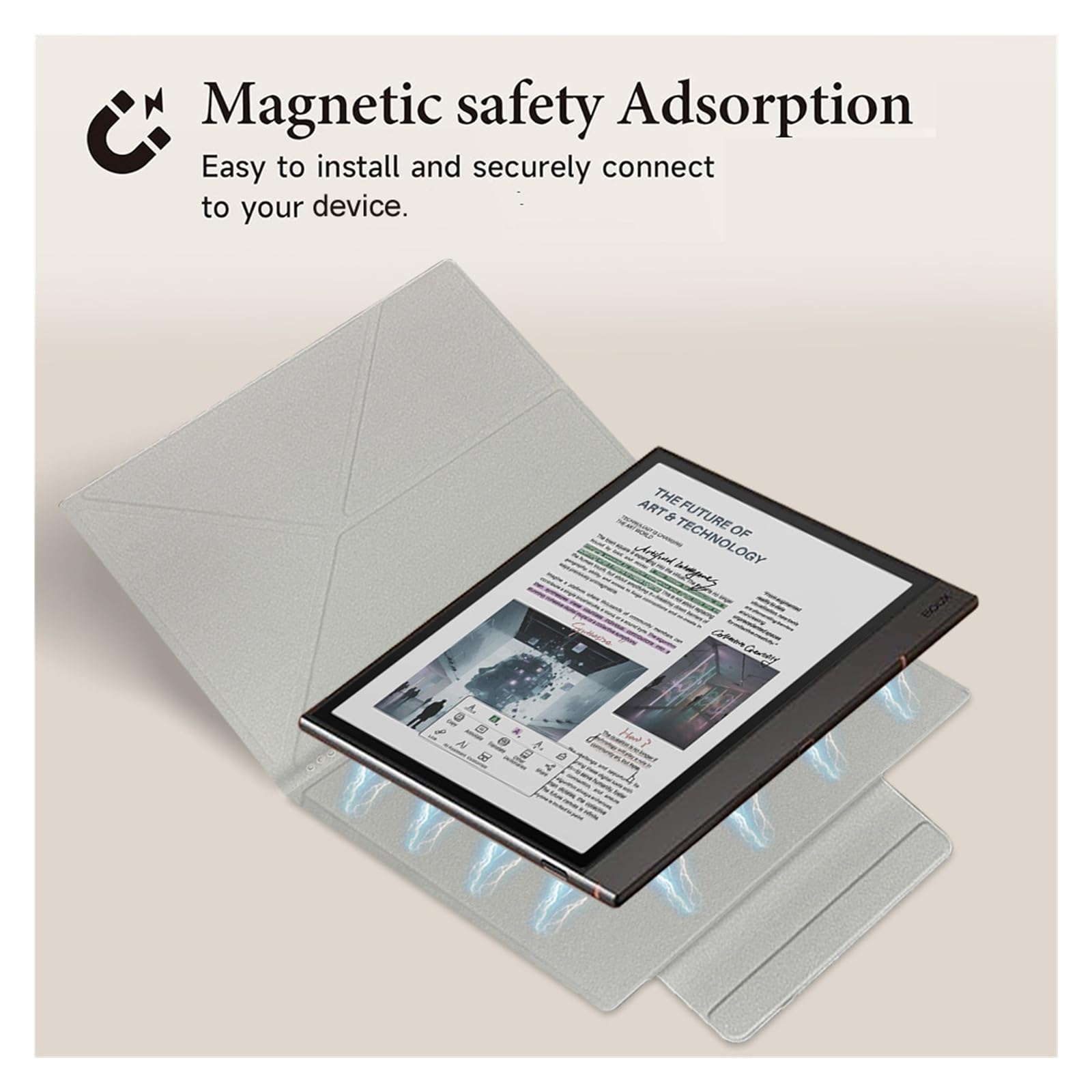 Amazon.co.jp: 磁気ケース 対応Boox Note Air5 ​​C Air 5 5C (2025