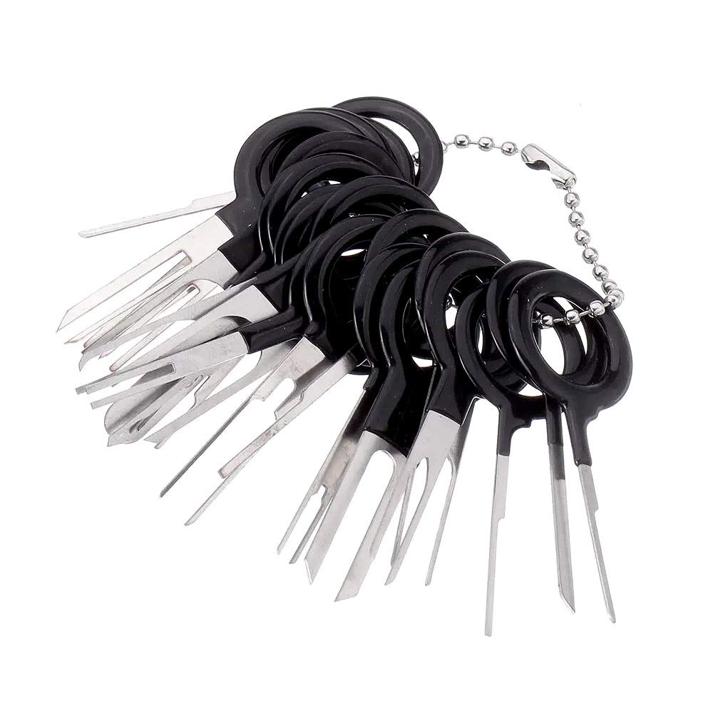Kit extraction cosse pour enlever une broche bloquée de connecteur de voiture
