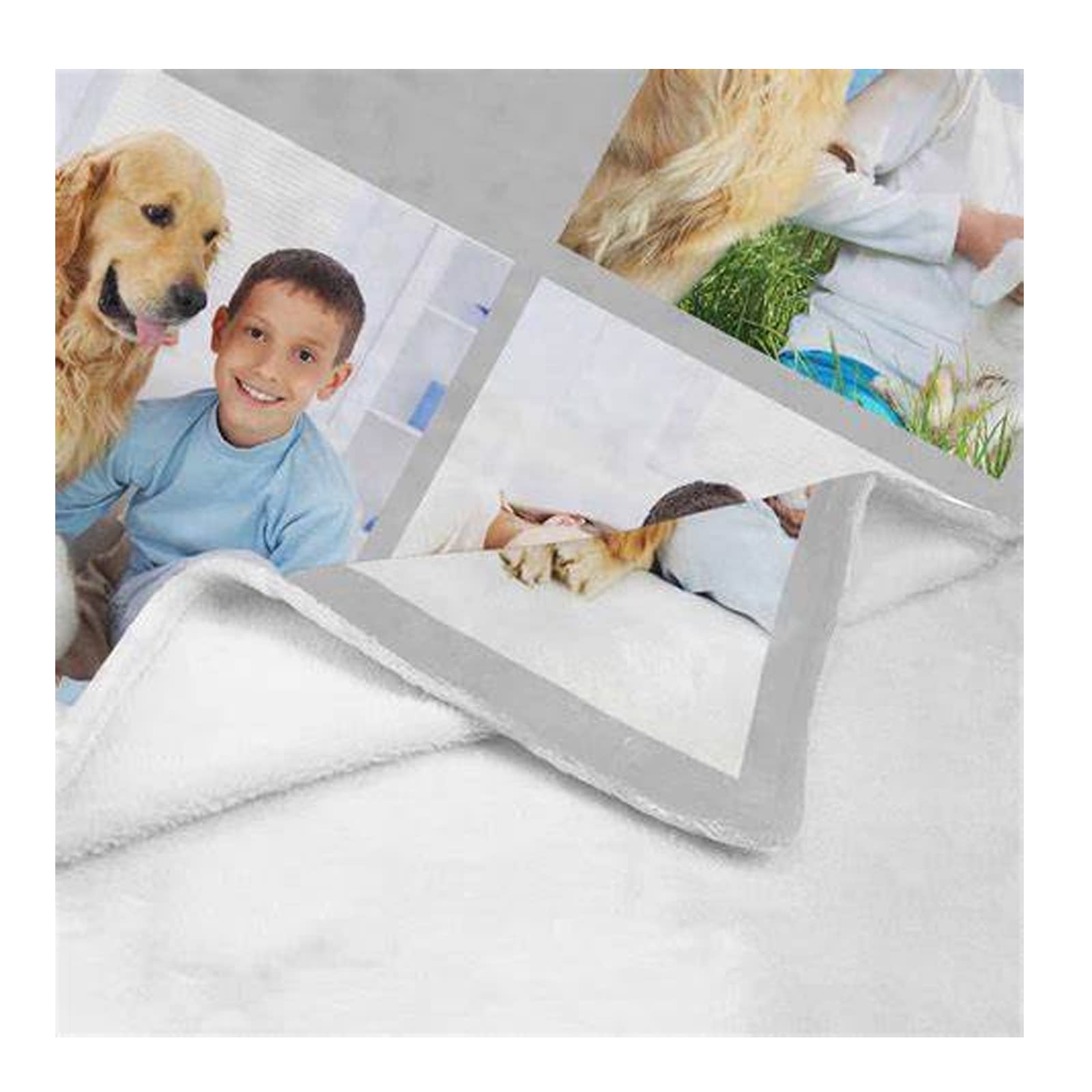 BOME Manta personalizable con fotos, manta personalizada con fotos, mantas personalizadas con fotos, mantas para adultos y niños, día de la madre, Navidad (150 x 220 cm)