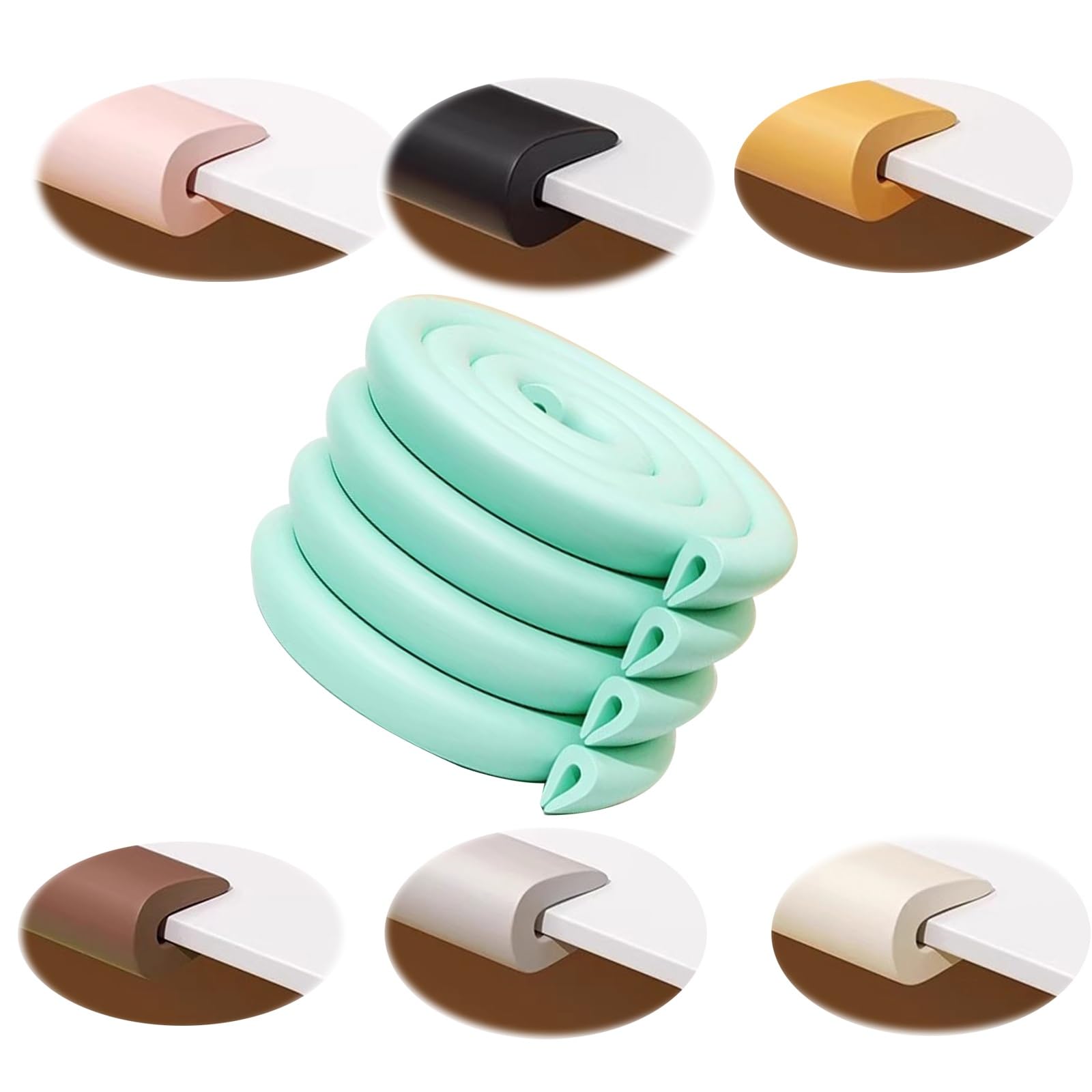 Protection d'angle silicone meuble U bandeau protecteur souple