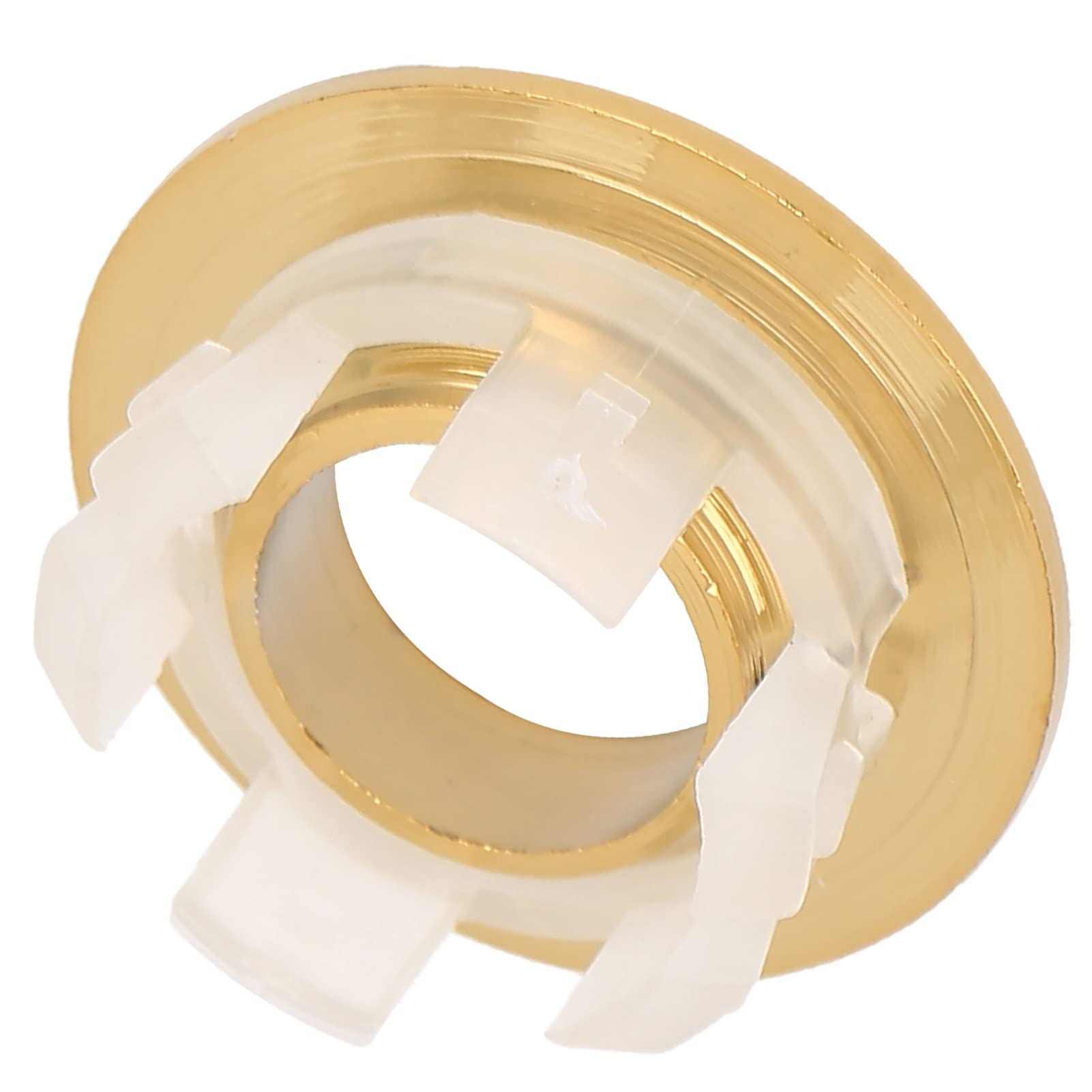 Tapa de desbordamiento para fregadero latón circular - Anillo de repuesto inserto lavabo cocina