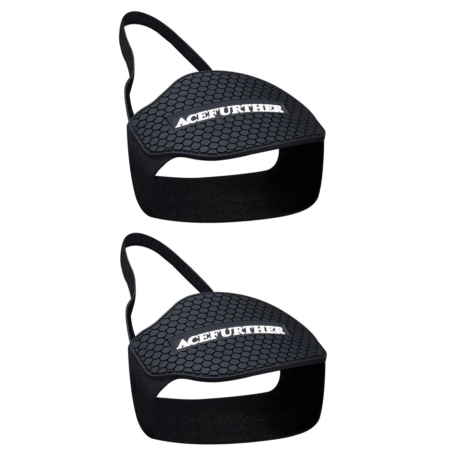 Yolistar Protezione Scarpe Moto,Moto Copriscarpe,Leva del Cambio Accessori,Resistente all'abrasione Gomma (Black)