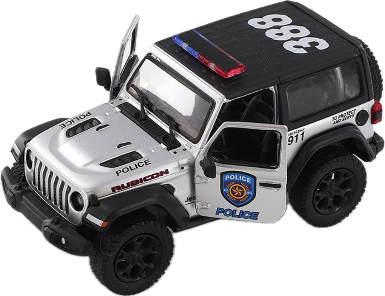 Amazon.com: KiNSMART - Jeep Wrangler Rubicon Off Road 4x4 5