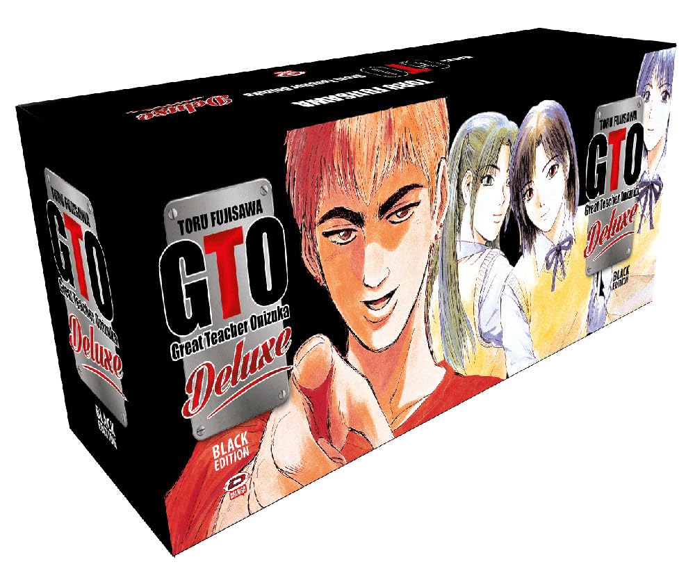 Big GTO deluxe. Black edition. Box (Vol. 1-13)