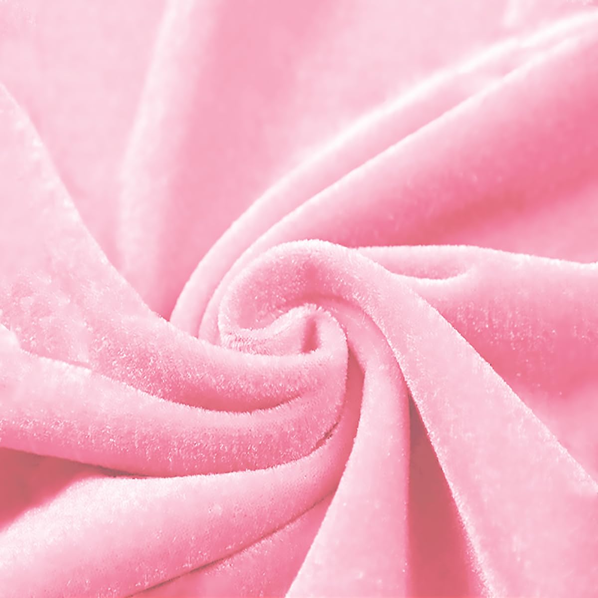 Medium Thick Stretch Velvet Fabric 160cm Wide Velour Fabric Sold by Meter for Upholstery Curtain Home Furnishing Backdrops Upholstering Furniture Tablecloths(Color:12 Pink)