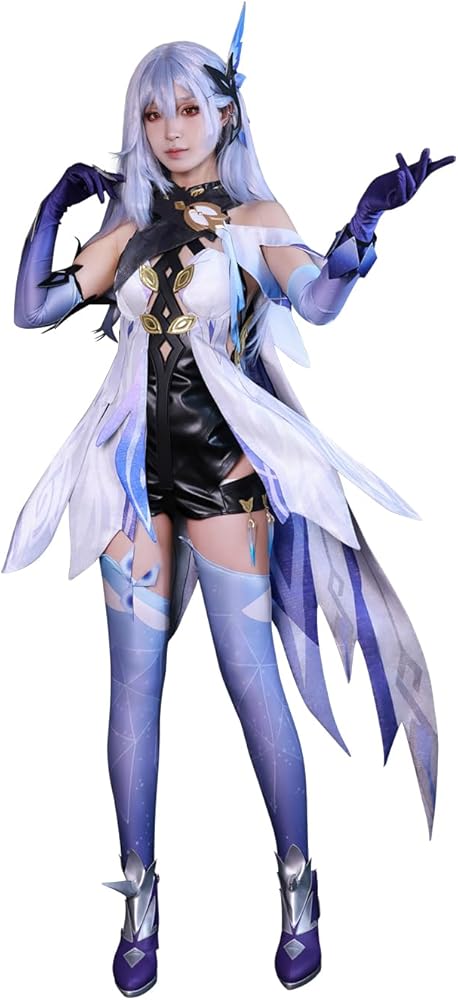 Amazon.co.jp: 【COSPLEE】原神 スカーク Skirk コスプレ cosplay