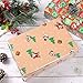 STOBOK Rollo de Papel de Celofán Diseño de Patrón de Papá Noel...