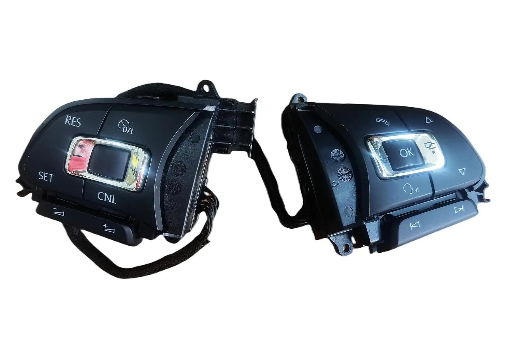 Boutons Volant OEM 5NN 959 442 de commande de navigation pour Teramont et Phideon - 5