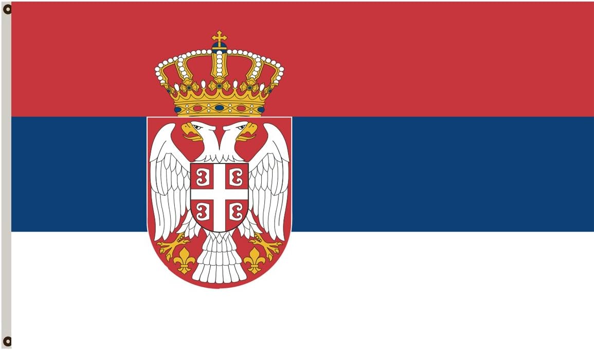 Fyon Serbia Flag 6x10ft