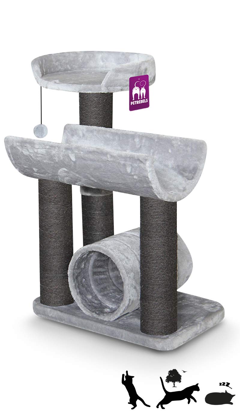 Arbre à chat PetRebels de qualité supérieure Sweet Petite Mansion 93 robuste