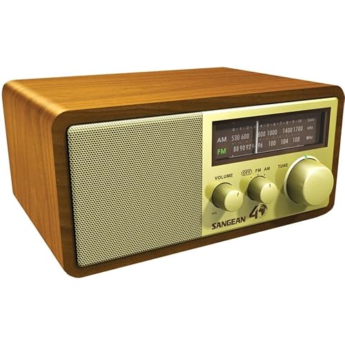 Sangean WR-11SE AM/FM Tabletop Radio (Walnut)