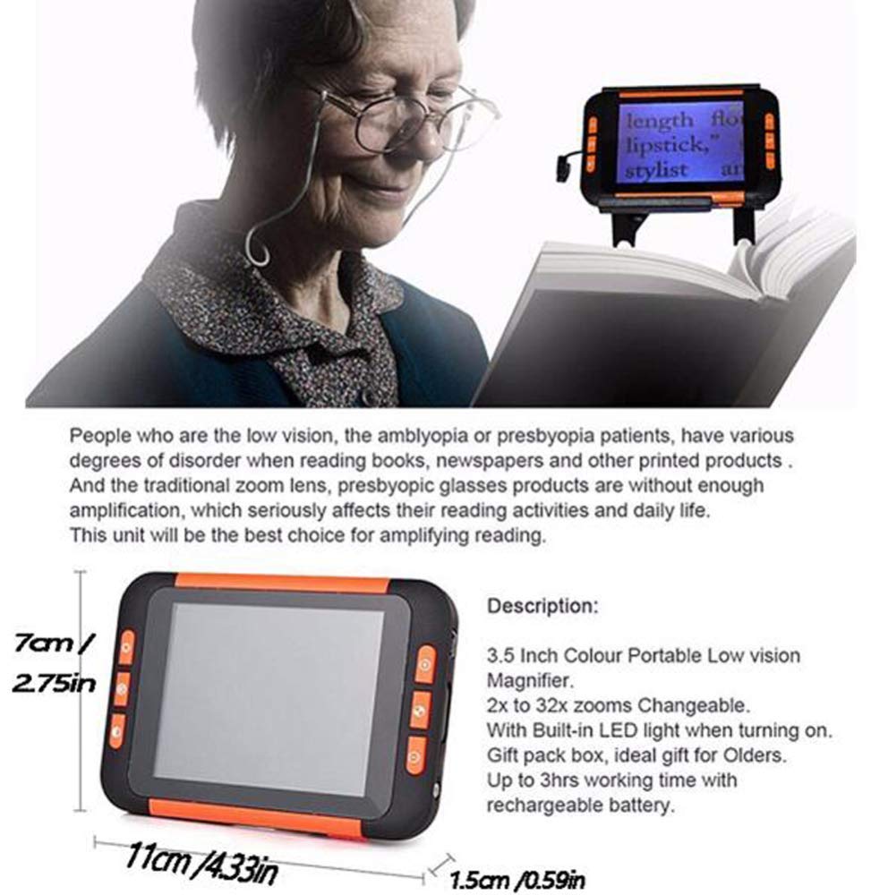 Digitale vergrootglas, draagbare handheld elektronische