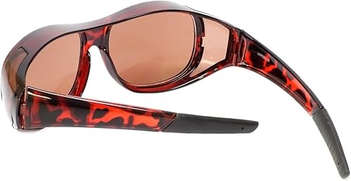 Miniatura 5 de Calabria 7659 - Gafas de sol medianas Fitover para hombre y mujer, lentes de sol grandes que se ajustan sobre gafas normales