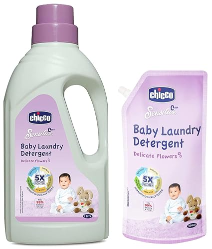 CHICCO Laundry Detergent Delicate Flowers 1.5 Litres, Liquid