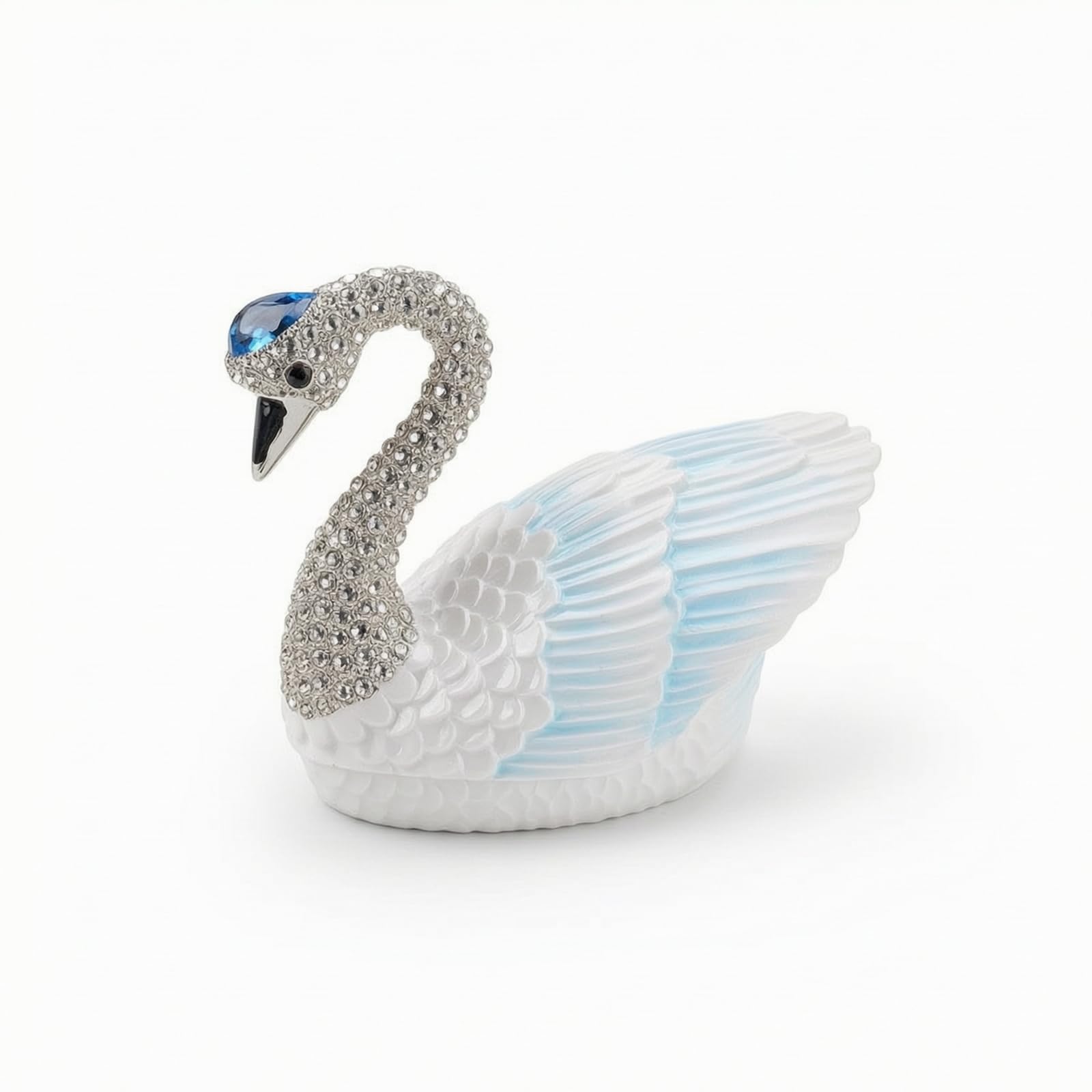 Amazon.co.jp: AWHAO 白鳥のジュエリーボックス スワンの小物入れ