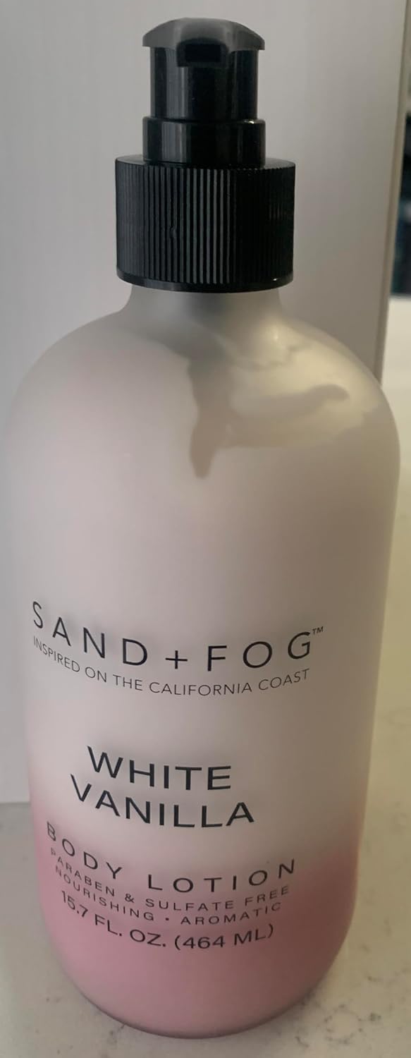 Generic Sand & Fog White Vanilla Body Lotion, 15.7 OZ