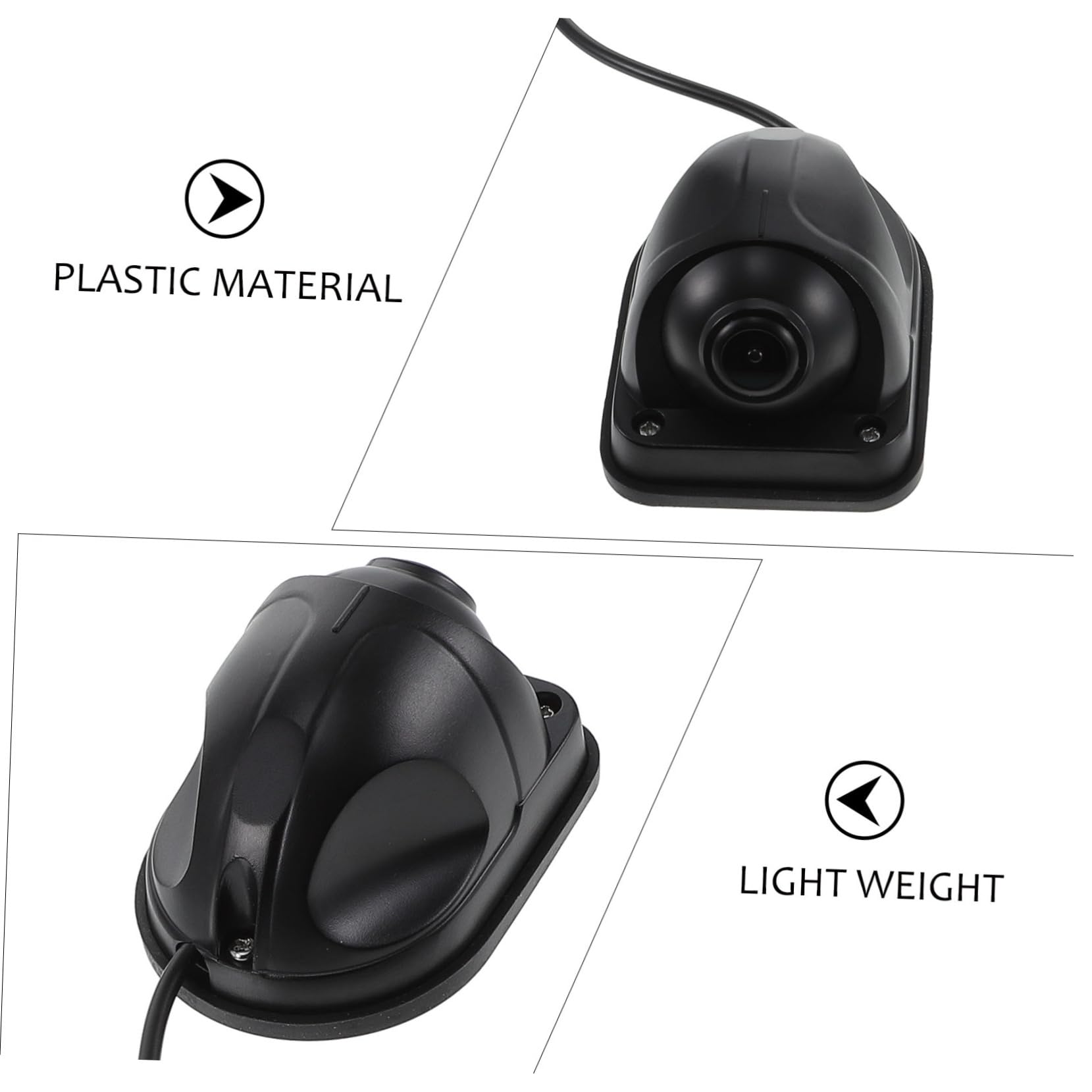 Backup Camera Universal 180° Rear View - Night Vision, Waterproof
