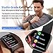 MorePro Fitness Tracker with 24/7 Heart Rate & Blood Pressure Monitor, Smart Watch with Blood Oxy-gen, Sleep Tracking, Fitness Watch 120+ Sports Modes, Answer/Make Calls for Men and Women