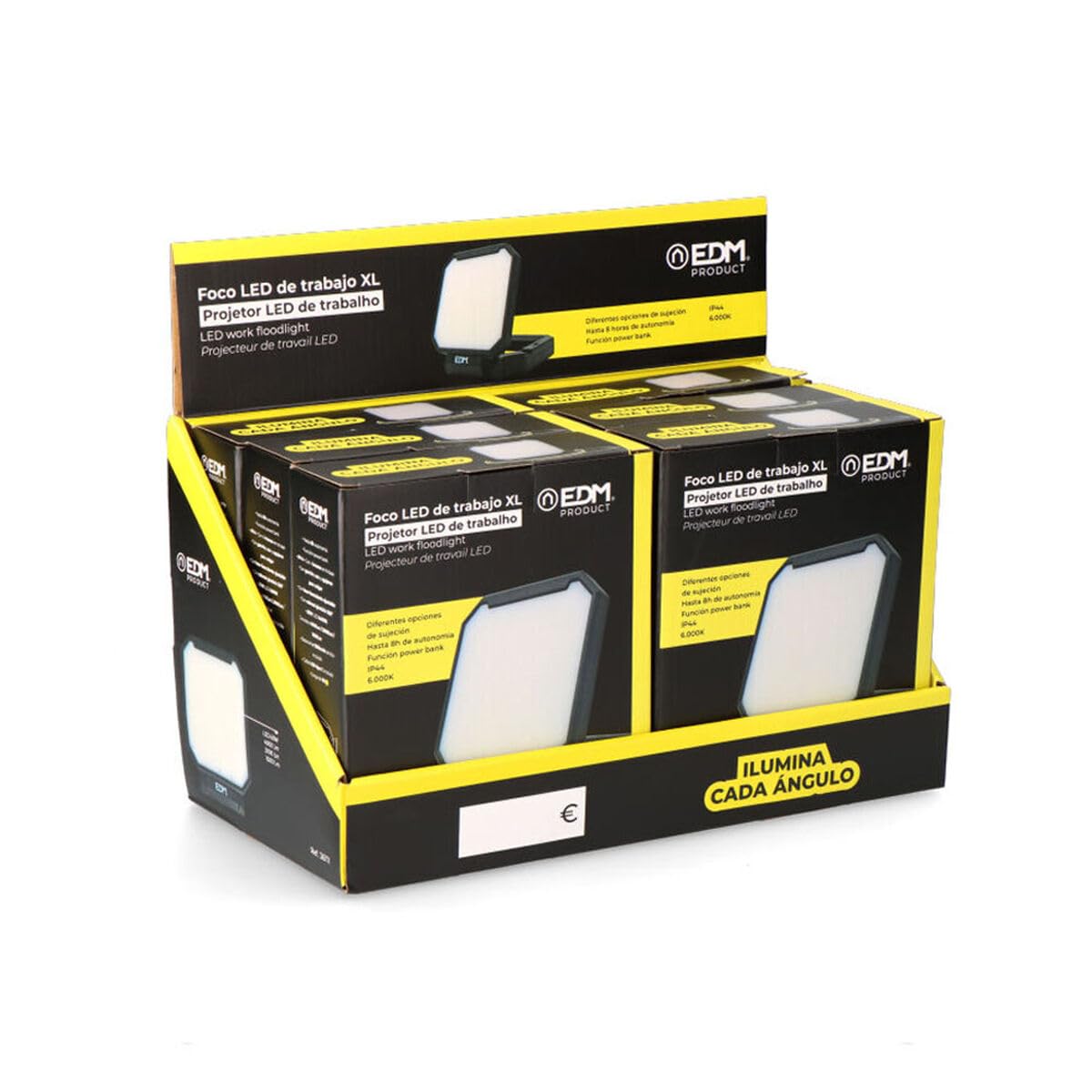 EDM Product Foco LED EDM 36111 60 W 6000 K 1000 LM 2000 LM 4000 LM - Marca EAN: 8425998361117