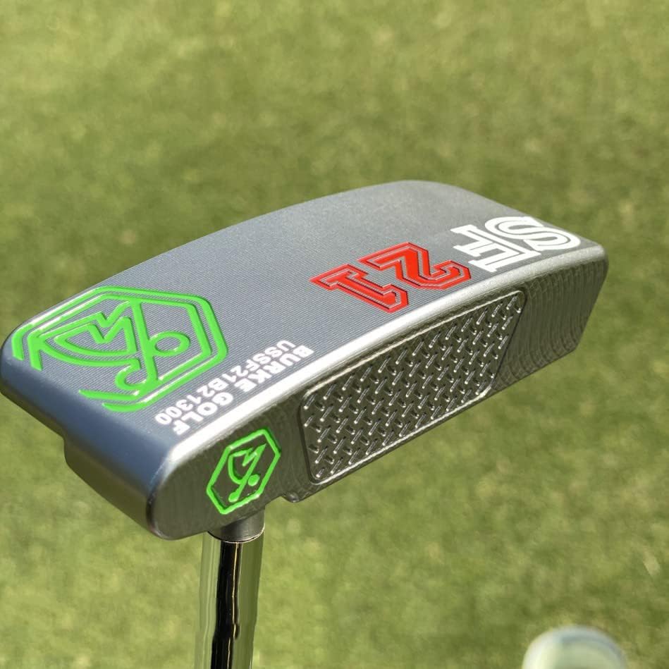 BURKE Golf Putter - Premium Blade Putter 2022 Special Fit 21/27, Golf Putters for Men Right Handed with Headcover and Trip