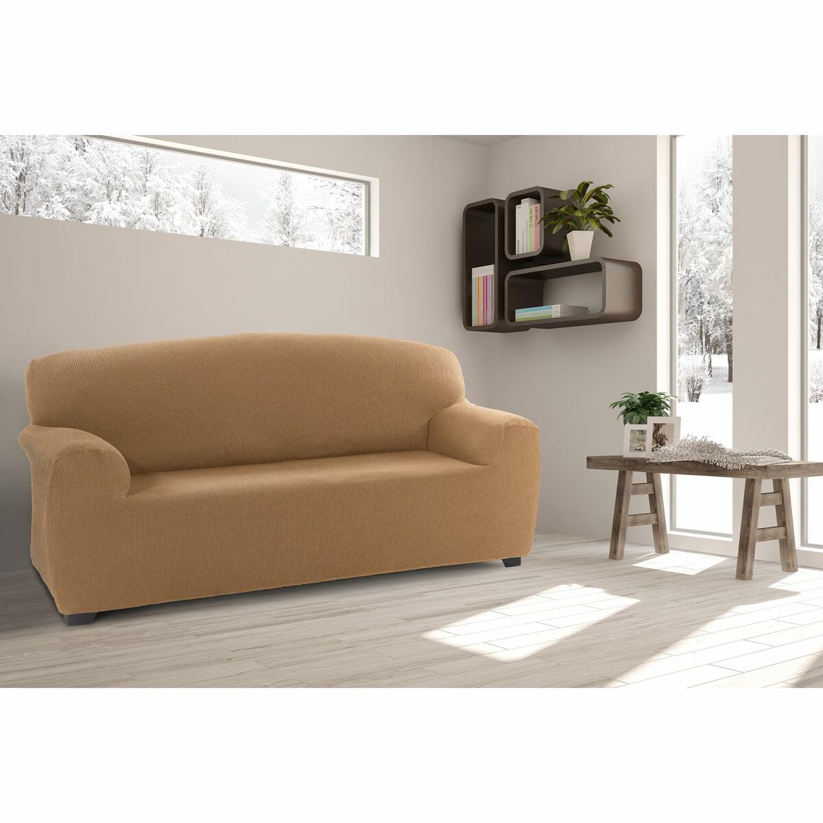 SOFAKOVER® Super Elastic Pocket Sofa Cover, 3 Seater Sofa Cover, Breathable, Comfortable and Durable, Sofa Cover - Image 3