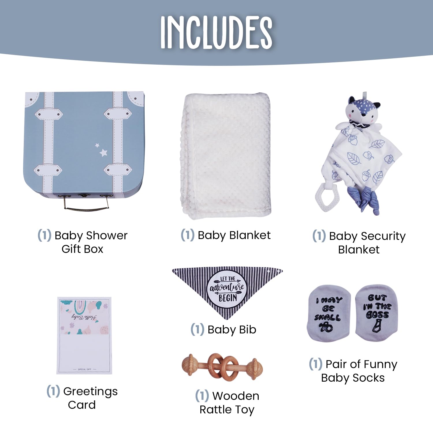 Baby Shower Gifts Set, Baby Shower Gift Set, 0-12 Months - Image 2